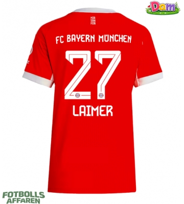 Bayern Munich Konrad Laimer #27 Hemmatröja Kvinnor 2025-26 Kortärmad